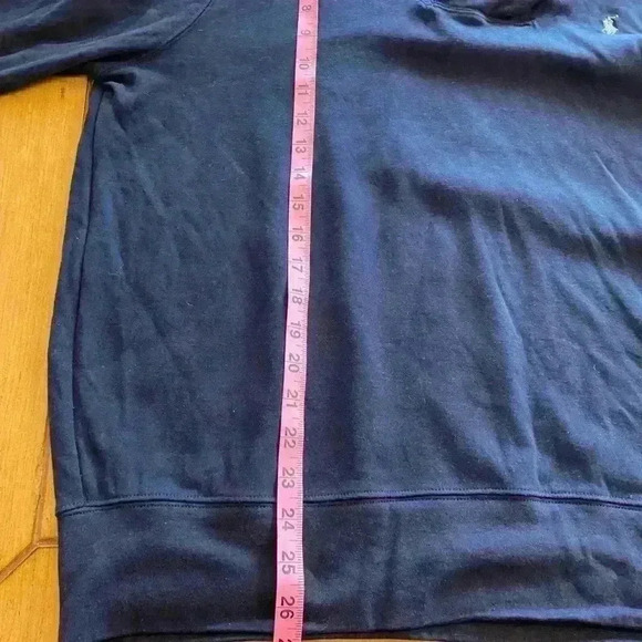 Polo Ralph Lauren Men’s Sweater Sweatshirt High Collar Blue M - Picture 12 of 12